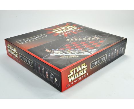 Star Wars collectables comprising Episode 1 Chess Set. Looks to be unused. 