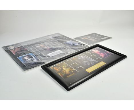 Lord of the Rings LOTR collectables plus others including Hobbit comprising Limited Edition / Framed Film Cell Montage x 3.