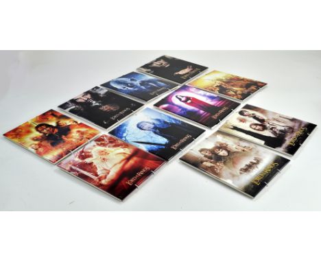 Lord of the Rings LOTR collectables comprising attractive collection of limited edition mounted tiles. All appear very good.