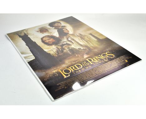 Lord of the Rings LOTR collectables comprising Mounted Large Film / Movie Poster. 