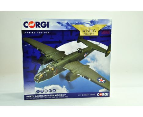 Corgi Diecast Model Aircraft comprising 1/72 No. AA35312 North American B-25B Mitchell. Appears complete with no damage, look