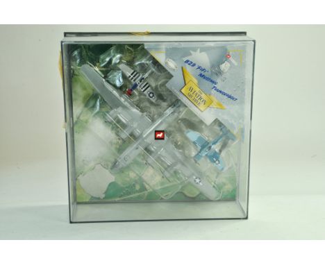 Corgi Diecast Model Aircraft comprising 1/144 B29 FIFI Mustang Thunderbolt Set. Appears complete with no damage, possibly rem