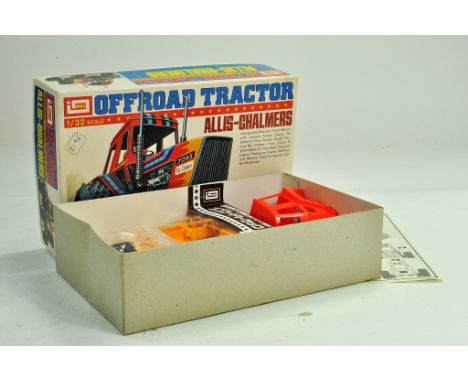 IMAI 1/32 plastic model kit comprising Allis Chalmers 7045 Tractor. Complete with box. Scarce.