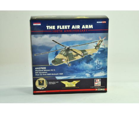 Corgi Diecast Model Aircraft comprising 1/72 No. AA37606 Westland Wessex HU-5 Helicopter. Appears complete with no damage, po