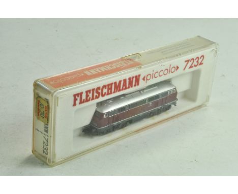 Fleischmann Piccolo Model Railway issue comprising No. 7232 Locomotive. Appears excellent with original box.