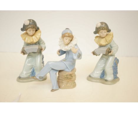 3x Nao figures of young boys 