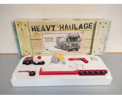 Corgi Classics boxed "Heavy Haulage" MAN King Trailor &amp; Load F90. Leslie of Perth CC12007&nbsp; 