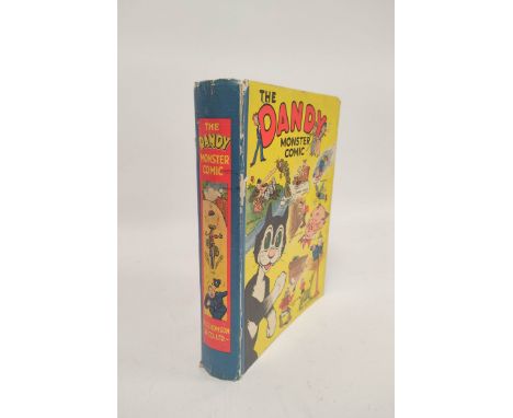 First Edition The Dandy Monster Comic 1938, annual published by D. C. Thomson &amp; Co Ltd London, Manchester and Dundee, pic