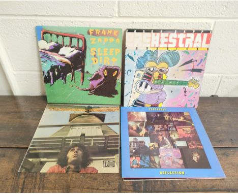 Collection of records to include Frank Zappa Sleep Dirt, Pentangle Basket of Light, Bert Jansch It Dont Bother Me, etc. (7)Co