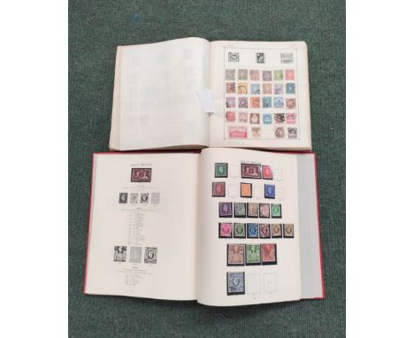 Two well filled World &amp; Commonwealth postage stamp albums to include Japanese issues. (2) 