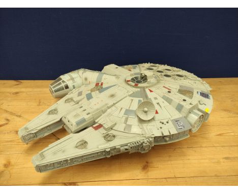 Star Wars - Large contemporary model of the Millennium Falcon with removable panels. 