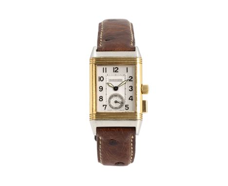 Jaeger-LeCoultre Reverso MemoryHandaufzug, patentiertes Wendegehäuse, Gehäuse-Nr. 1955130 | Ref.-Nr. 255.5.82, Gehäuse Stahl/