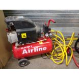 Airline LT.24 HP2 mini compressor c/w air line