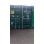 20 Foot container, solid and dry - PLEASE NOTE: CAN ONLY BE COLLECTED AT THE END OF CLEARANCE WHEN
