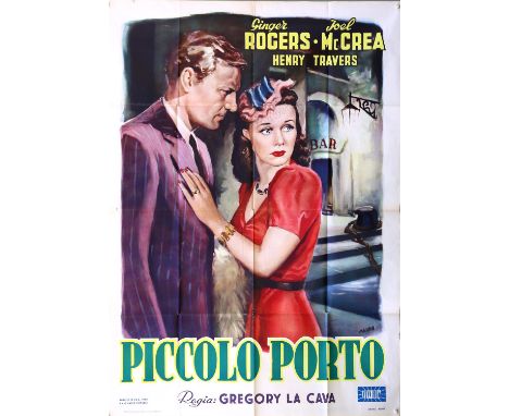 Primrose Path (R-1949) Italian One Panel film poster, folded, 39 x 55 inches. 