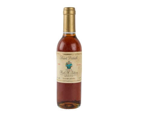 SAINT PATRICK KARL H. JOHNER 1 Flasche Deutscher Likörwein 1989, Region: Kaiserstuhl, Baden-Württemberg, Deutschland, Rebsort