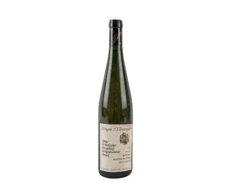 JÜRGEN ELLWANGER 1 Flasche Winterbacher Hungerberg 1989, Region: Winterbach, Baden-Württemberg, Deutschland, Rebsorte: Gewürz