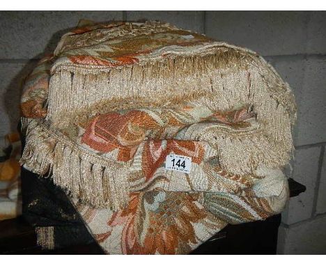 A quantity of curtains.