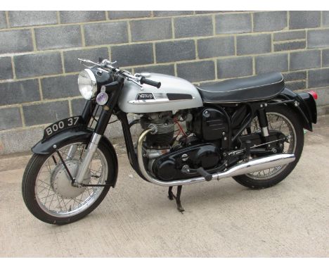 Norton SS motorbike, registration number BOO 37, date of first registration 19/12/61, three owners from new, 650cc, with Regi