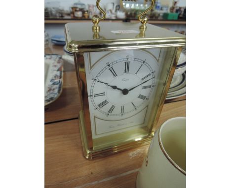 An oversized carriage clock, 'Franz Hermle and John' 