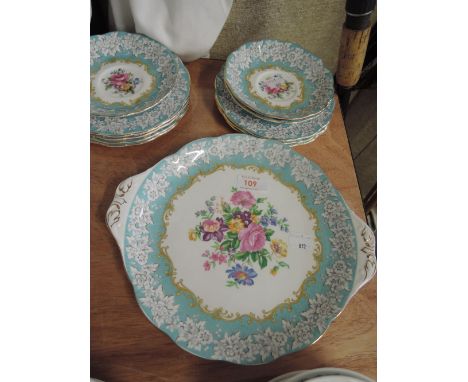 A Royal Albert 'Enchantment' part tea service
