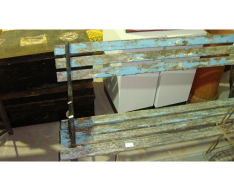 Vintage garden bench