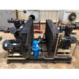Used- Hengda Dual Compressor, model# H1231D, SN# 19124483. Driven by (2) 15kw motor. Overall Approxi