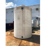 Used- Ace Roto-Mold Approximately 4500 gallon NSF certified flat bottom storage tank. Overall Approx