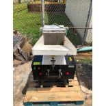 Used- Strong Plastic Crusher, model PC-300. Contains: 2 stationary knives, 9 moveable knives. 440-55