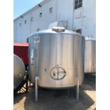 Used- 3200 gallon ss tank with side agitator driven by Teco 4hp motor, model# 3A182C4001. 3 phase, 2