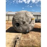 Used- Approximately 4500 gallon insulated tank with dished bottom stand. Overall Approximate Dimensi