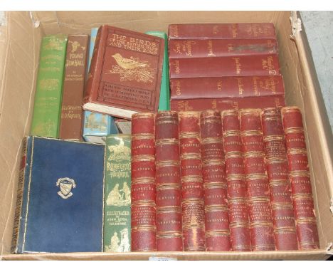 Shakespeare (William) Works, The Pictorial Edition ed by Charles Knight, 8 vols, illus, me, hf mor gt, 8vo, nd; seven R S Sur