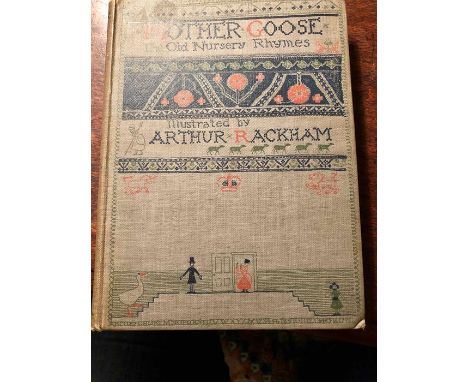 Arthur Rackham first edition Mother Goose The Old Nursery Rhymes good condition