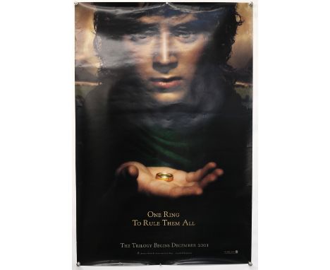 The Lord of the Rings The Fellowship of the Ring (2001) One Sheet film poster, rolled, 27 x 40 inches. 