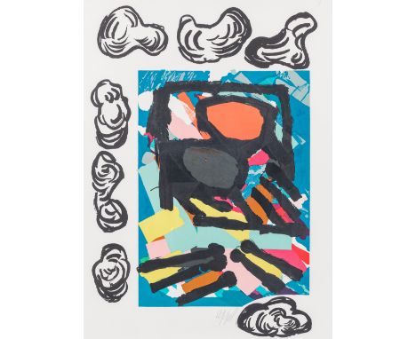 Karel Appel (1921-2006): 'Tantrika', lithograph in colours, [1985]Work: ca. 77 x 57 cm Frame: 96 x 75,5 cm