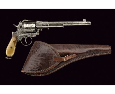 A "Montenegrin" centerfire revolver dating: third quarter of the 19th Century provenance: Belgium Round, rifled, 11 mm cal. b