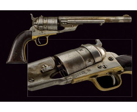 Colt Model 1860 Army Revolver with Richards Conversion dating: third quarter of the 19th Century provenance: USA Round, rifle