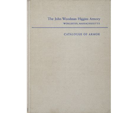 Grancsay, Stephen V. dating: third quarter of the 20th Century provenance: USA "The John Woodman Higgins Armory", Worcester; 