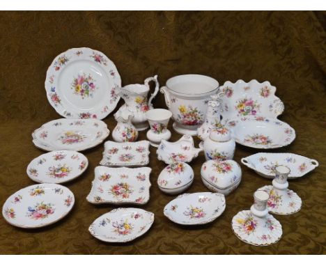 22 pieces Hammersley Floral Sprays.