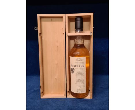 Rosebank single malt Scotch whisky, 12 years, 70cl.