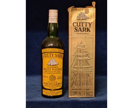 Cutty Sark blended scotch whisky 750ml.