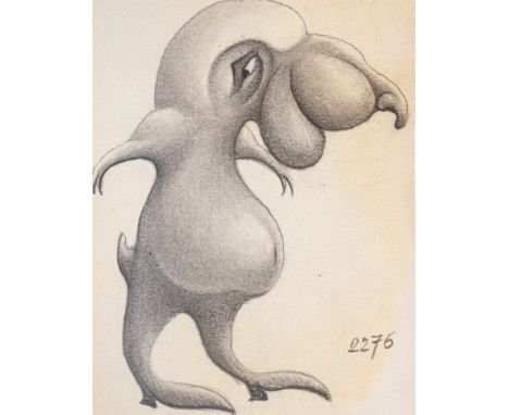 LEOPOLD LÖWY (Wien 1871 - 1940 Wien)KnollenwesenBleistift/Papier 13,7 x 10,7 cmnummeriert 2276SCHÄTZPREIS / ESTIMATE € 400 - 