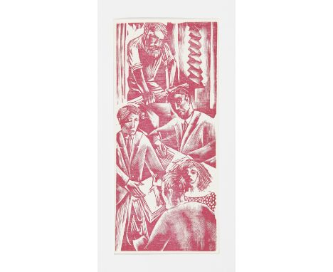 OTTO RUDOLF SCHATZ* (Wien 1900 - 1961 Wien)BuchdruckHolzschnitt/Papier 18 x 8,1 cmSCHÄTZPREIS / ESTIMATE °€ 200 - 400STARTPRE
