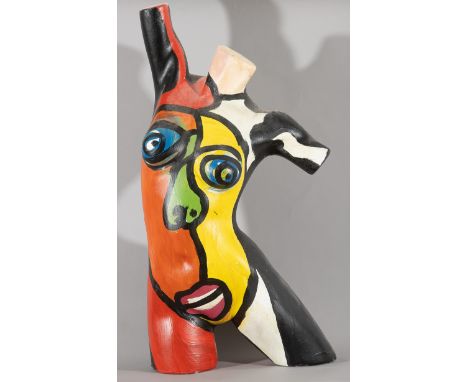 PETER ROBERT KEIL* (geboren 1942 in Züllichau)SchaufensterpuppeAcryl auf Kunststoff 80 x 40 x 20 cmSCHÄTZPREIS / ESTIMATE € 3