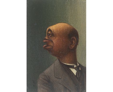 LEOPOLD LÖWY (Wien 1871 - 1940 Wien)GentlemanÖl/Leinwand/Karton 14 x 9,1 cmSCHÄTZPREIS / ESTIMATE € 600 - 1200STARTPREIS / ST