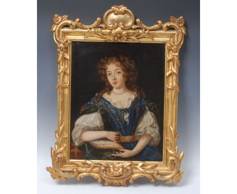 Continental School (18th century)After Pierre Mignard, Portrait of Louise, Duchesse de La Vallièreoil on canvas, 35cm x 28cm 