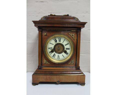 An antique mahogany cased HAC 14 day strike bracket clock 