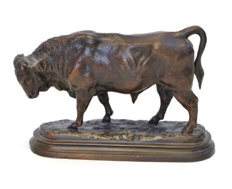 Bronze Figure of a Bull After Isidore Jules Bonheur (1827-1901) Bronze model of a bull after Isidore Jules Bonheur (1827-1901
