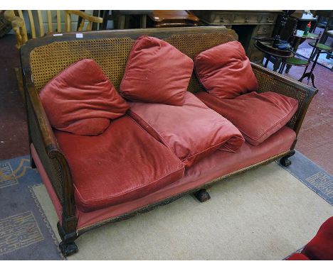 3 seater bergere sofa A/F