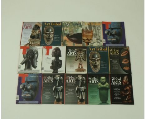 A collection of Tribal Art Magazines, Tribal Arts and Art Tribal. [ds]